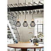 Eglo Lámpara colgante Palmorla (60 W, L x An x Al: 76 x 16 x 110 cm, Negro, E27) | BAUHAUS