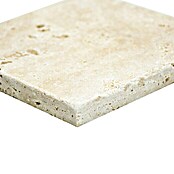 Antikmarmor Travertin Chiaro (10 x 10 cm, Beige, Matt)