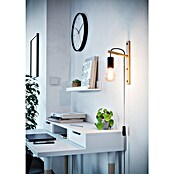 Eglo Aplique de pared Pockley (60 W, Marrón, E27) | BAUHAUS