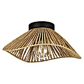 Eglo Plafón redondo Lavister (40 W, Marrón, E27) | BAUHAUS