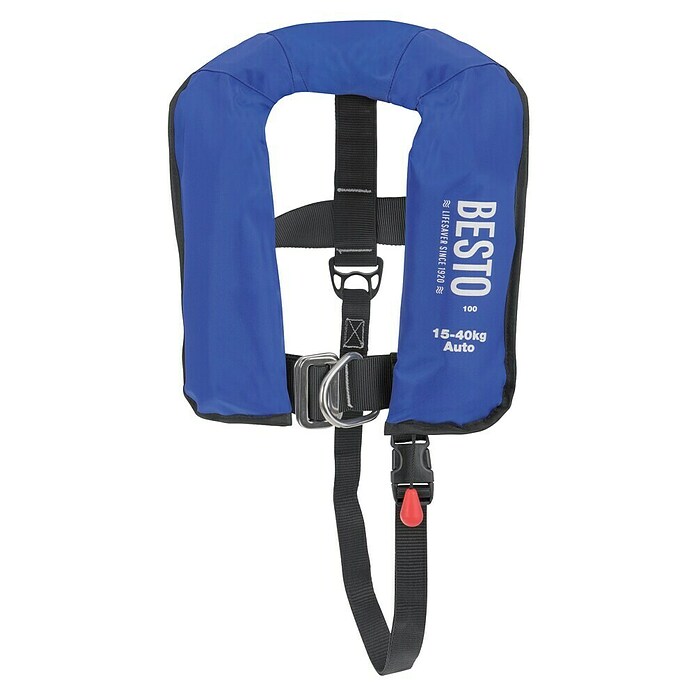 Besto Automatisch reddingsvest Junior 100N (150 N, Geschikt voor gewicht: 15 kg - 40 kg) | BAUHAUS