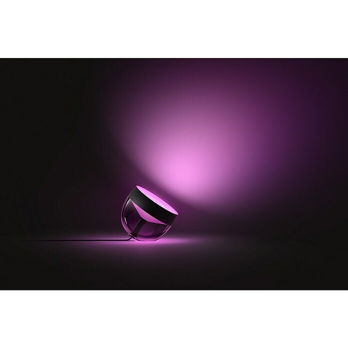 Philips Hue Led-tafellamp Iris (Zwart, Hoogte: 19,4 cm) | BAUHAUS