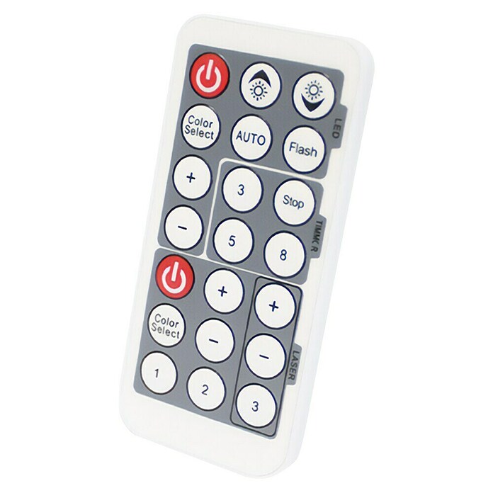 Lámpara LED decorativa (Negro, Color de luz: Multicolor, IP44)