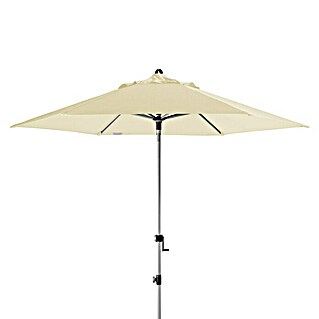 Doppler Expert Marktschirm rund Auto Tilt (Natur, Durchmesser Bespannung: 280 cm)