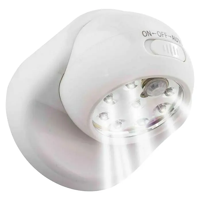 LED-Bewegungsmelder Vigilamp - Weiß, Außen - Intelligente LED-Leuchte mit Bewegungsmelder für den Innenbereich, ideal für Flure und Treppenhäuser.