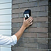 LED-Solar-Außenwandleuchte Vigilamp (0,8 W, Schwarz, Mit Bewegungsmelder)