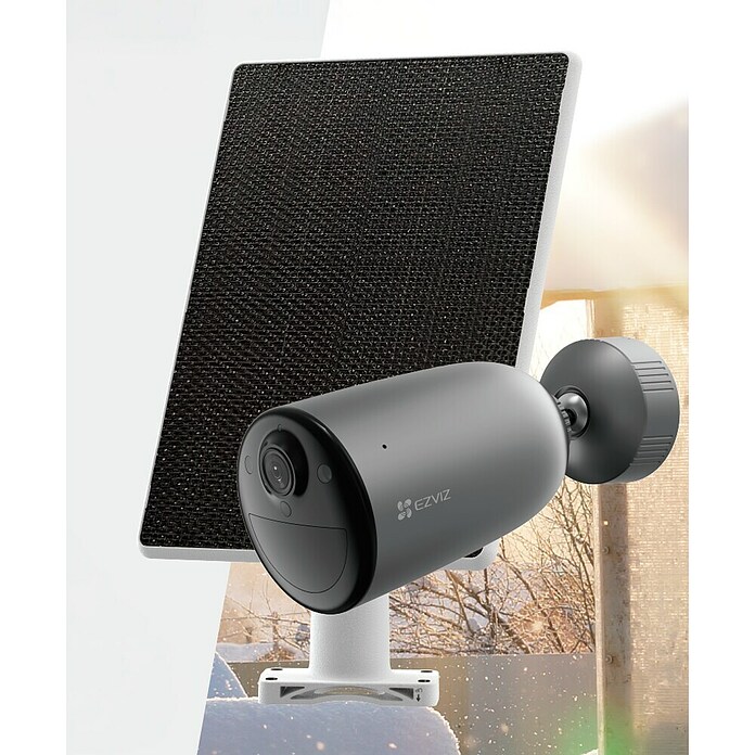 EZVIZ Cámara de vigilancia de batería solar Visiona (4,2 W, Ángulo de detección: 130 °) | BAUHAUS