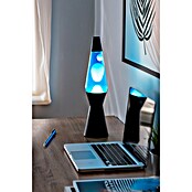 Lámpara de sobremesa decorativa de lava Bullet (25 W, L x An x Al: 11,5 x 11,5 x 40 cm, Negro) | BAUHAUS