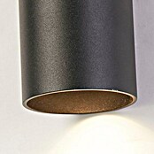 Searchlight Wandlamp Cylinder Up & Down Light (Zwart, GU10, Ø x h: 6,5 x 20 cm) | BAUHAUS