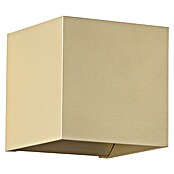 Searchlight Wandlamp Square Up & Down Light (Goud, G9, l x b x h: 9,7 x 9,7 x 12,5 cm) | BAUHAUS