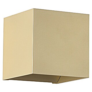 Searchlight Wandlamp Square Up & Down Light (Goud, G9, l x b x h: 9,7 x 9,7 x 12,5 cm)