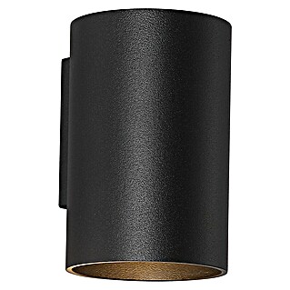 Searchlight Wandlamp Cylinder Down Light (Zwart, GU10, Ø x h: 6,5 x 14 cm)