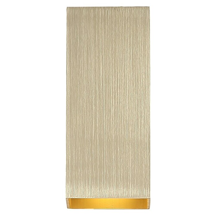 Searchlight Wandlamp Square Up & Down Light (Goud, GU10, l x b x h: 6,7 x 6,7 x 9,5 cm) | BAUHAUS