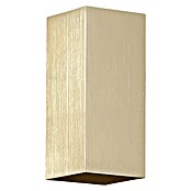 Searchlight Wandlamp Square Up & Down Light (Goud, GU10, l x b x h: 6,7 x 6,7 x 9,5 cm) | BAUHAUS