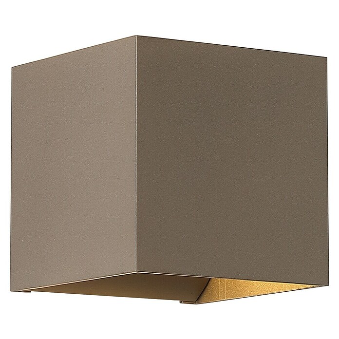 Searchlight Wandlamp Square Up & Down Light (Latte, G9, l x b x h: 9,7 x 9,7 x 12,5 cm) | BAUHAUS