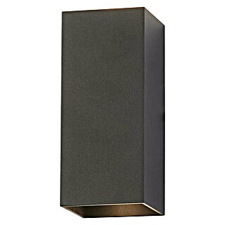 Searchlight Wandlamp Square Up & Down Light (Zwart, GU10, l x b x h: 6,7 x 6,7 x 9,5 cm)