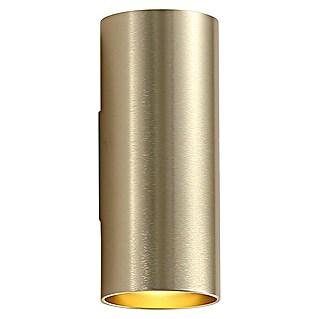 Searchlight Wandlamp Cylinder Up & Down Light (Goud, GU10, Ø x h: 6,5 x 20 cm)