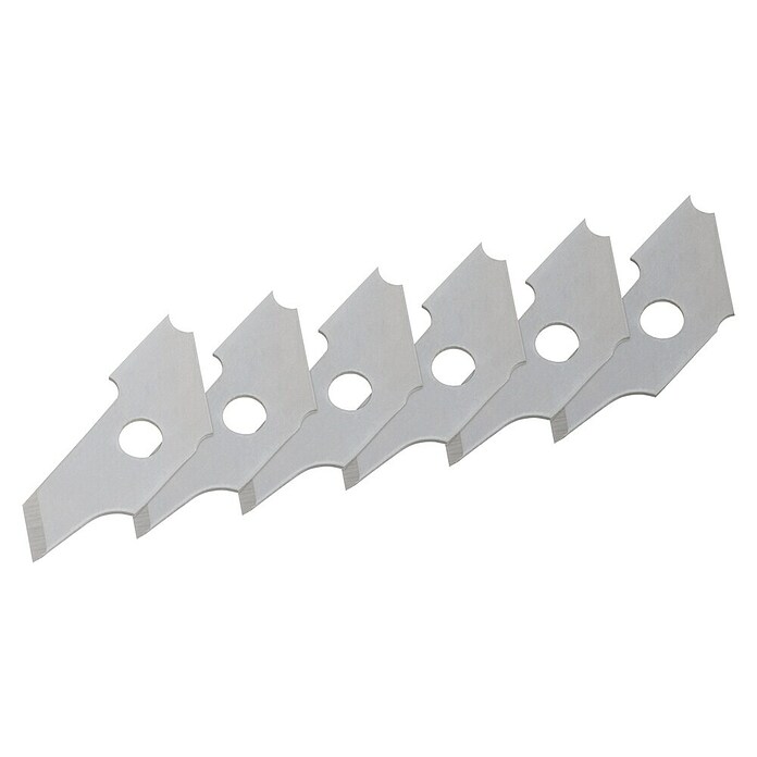 Wolfcraft Cuchilla para bordes (Específico para: Cortador circular y avellanador de bordes, 6 ud.) | BAUHAUS