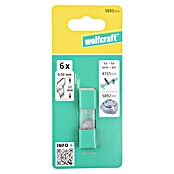 Wolfcraft Cuchilla para bordes (Específico para: Cortador circular y avellanador de bordes, 6 ud.) | BAUHAUS