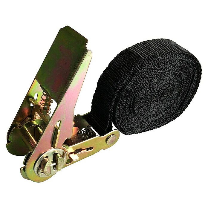Correa de amarre con trinquete (L x An: 5 m x 25 mm)