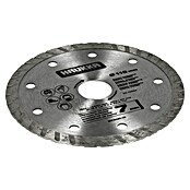 Disco de corte de diamante Turbo (115 mm, Específico para: Materiales de obra)