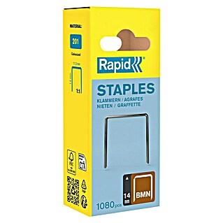 Rapid Klamerice Typ BMN (14 mm, Širina stražnje strane: 11,2 mm, 1.080 Kom.)