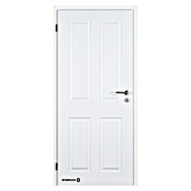 Doornite Sobna vrata Odysseus  (848 x 2.000 mm, Smer odpiranja: Desno, Bela, Satje, Prevlečeno s folijo) | 4782 - Zimmertüren Weißlack Wabe | GBDC - Innentüren | GBD - Bauelemente | GB - Bauelemente | G - Holz/Bauelem | BAUHAUS