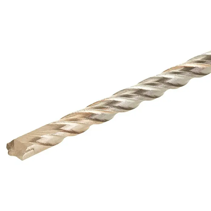 DeWalt Extreme Broca para hormigón y mampostería DT9505-QZ - 1 ud., Diámetro de la broca: 5 mm, Largo: 160 mm - Primer plano de una broca metálica con estrías espirales y punta afilada, ideal para trabajos de perforación de precisión.