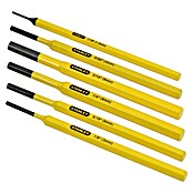 Stanley Juego de cinceles y punzones (Largo: 19,8 cm)