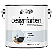 Schöner Wohnen Wandfarbe Designfarbe (Ewiges Lichtblau, 2,5 l, Feinmatt)