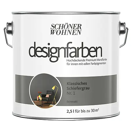 SCHÖNER WOHNEN-Farbe  Wandfarbe Designfarbe