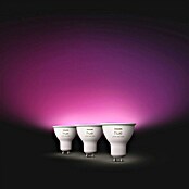 Philips Hue Smart-LED-Lampe White & Color Ambiance (GU10, Dimmbar, RGBW, 400 lm, 4,2 W, 3 Stk.) | BAUHAUS