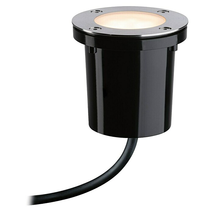 Paulmann Plug & Shine Foco para empotrar en suelo (4,6 W, Ø x Al: 9,8 x 9,5 cm) | BAUHAUS
