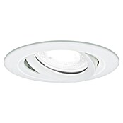 Paulmann Nova Downlight empotrable LED redondo Nova Plus regulable (6 W, Ø x Al: 9,3 x 9,5 cm, Color de luz: Blanco neutro, 1 ud., Con bombillas, Blanco) | BAUHAUS