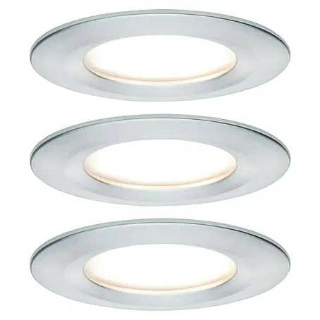 Paulmann Nova LED-Einbauleuchten-Set rund Plus Coin