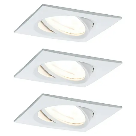 Paulmann Nova LED-Einbauleuchten-Set Coin