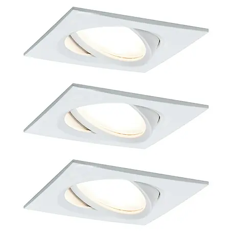 Paulmann Nova LED-Einbauleuchten-Set Plus Coin
