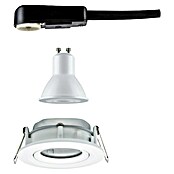 Paulmann Nova Downlight empotrable LED redondo Nova Plus regulable (6 W, Ø x Al: 9,3 x 9,5 cm, Color de luz: Blanco neutro, 1 ud., Con bombillas, Blanco) | BAUHAUS