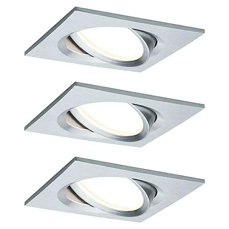 Paulmann Nova LED-Einbauleuchten-Set Plus Coin