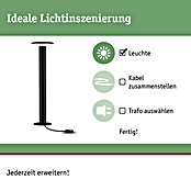 Paulmann Plug & Shine Aplique para exterior LED Plate (7 W, Ámbar, IP44, Temperatura del color: 2.200 K) | BAUHAUS