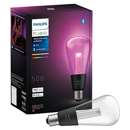 Philips Hue Smart-LED-Lampe Waca Lightguide Edison