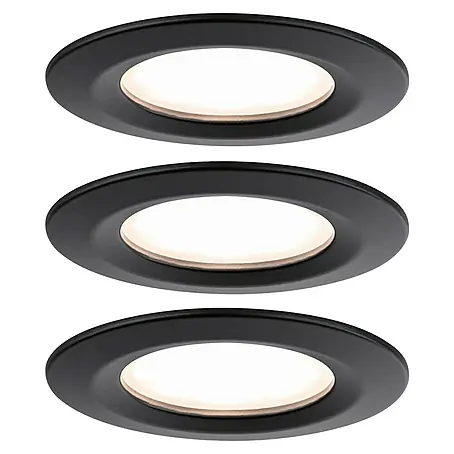 Paulmann Nova LED-Einbauleuchten-Set rund Plus Coin
