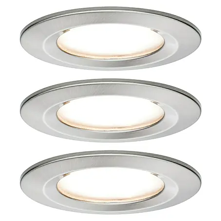 Paulmann Nova LED-Einbauleuchten-Set rund Plus Coin