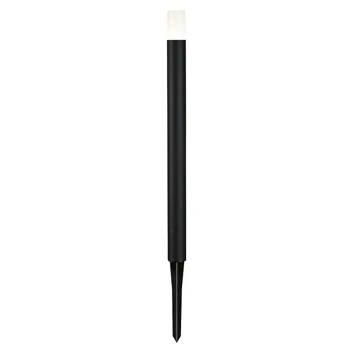 Paulmann Plug & Shine LED-Wegeleuchte Flarea - Schwarz, Höhe: 60 cm, Warmweiß - Elegante Stehleuchte in Schwarz und Weiß. Das moderne Design macht sie zum Blickfang in jedem Raum.