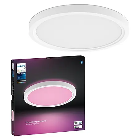 Philips Hue LED-Panel rund White & Color Ambiance Tento S