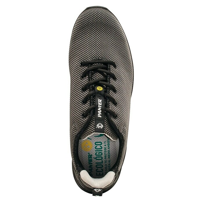 Panter Zapato bajo de seguridad Forza (38, Clase de protección según EN ISO 20345: S3, Negro) | BAUHAUS