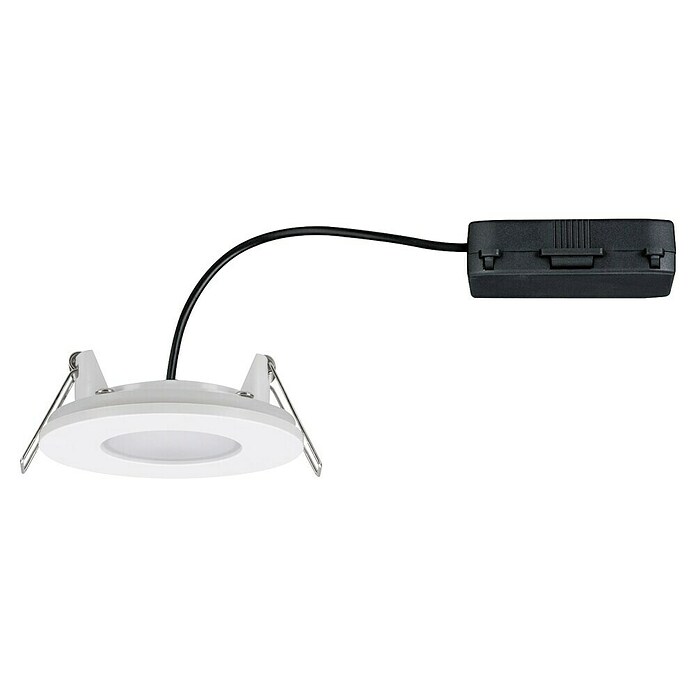 Paulmann Downlight empotrable LED redondo BBC (5 W, Blanco, Blanco neutro, 1 ud., Fijo (o rígido)) | BAUHAUS