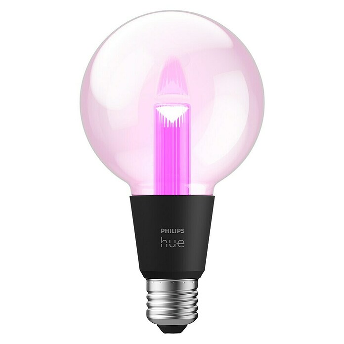 Philips Hue Smart-LED-Lampe Waca Lightguide Globe (E27, Dimmbar, RGBW, 500 lm, 6,8 W, 1 Stk., G95) | BAUHAUS