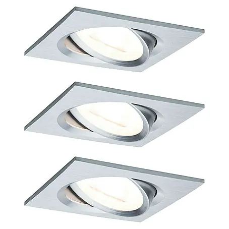 Paulmann Nova LED-Einbauleuchten-Set Coin