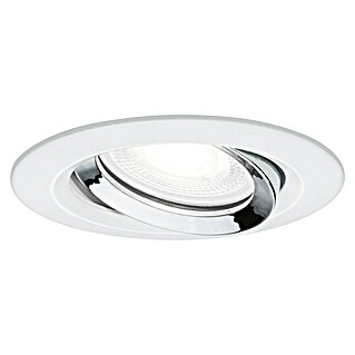 Paulmann Nova Downlight empotrable LED redondo GU10 (6 W, Ø x Al: 9,3 x 9,5 cm, Blanco neutro, 1 ud.)